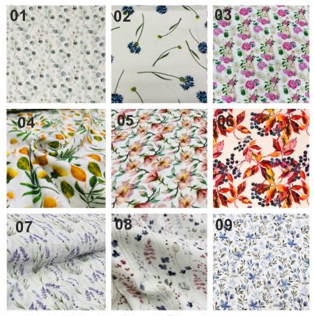 Throw Blanket Organic and Eco-Friendly Muslin Cotton Bed Cover