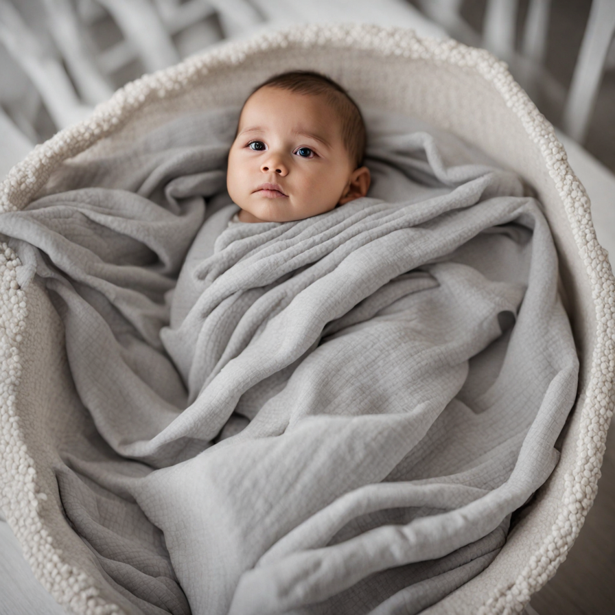 Throw Blanket Organic and Eco-Friendly Muslin Cotton Bed Cover.