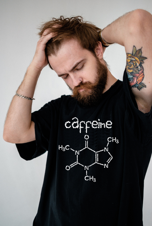 Caffeine Molecule T shirt l Sweatshirt l Hoodie, Coffee Lover Addicted Addiction Coffeeholic Espresso Lover Gift, Sip Sip Hooray