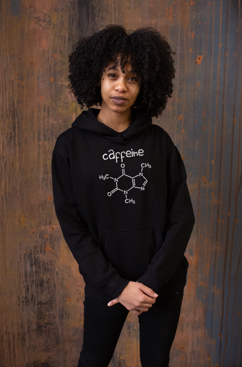 Caffeine Molecule T shirt l Sweatshirt l Hoodie, Coffee Lover Addicted Addiction Coffeeholic Espresso Lover Gift, Sip Sip Hooray