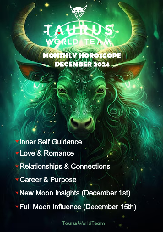 Taurus December 2024 Monthly Horoscope