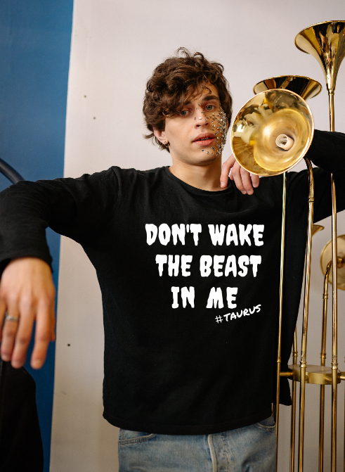 Don’t wake the Beast in me Zodiac sign Taurus World Team Facts T shirt l Sweatshirt l Hoodie