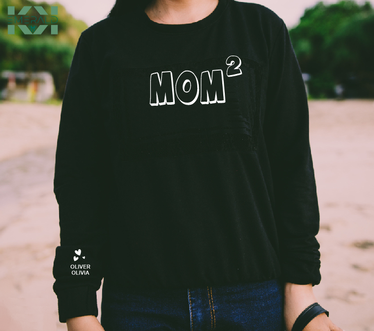 Custom Mom T-shirt, Hoodie and Sweatshirt Personalized with your Baby, Children names